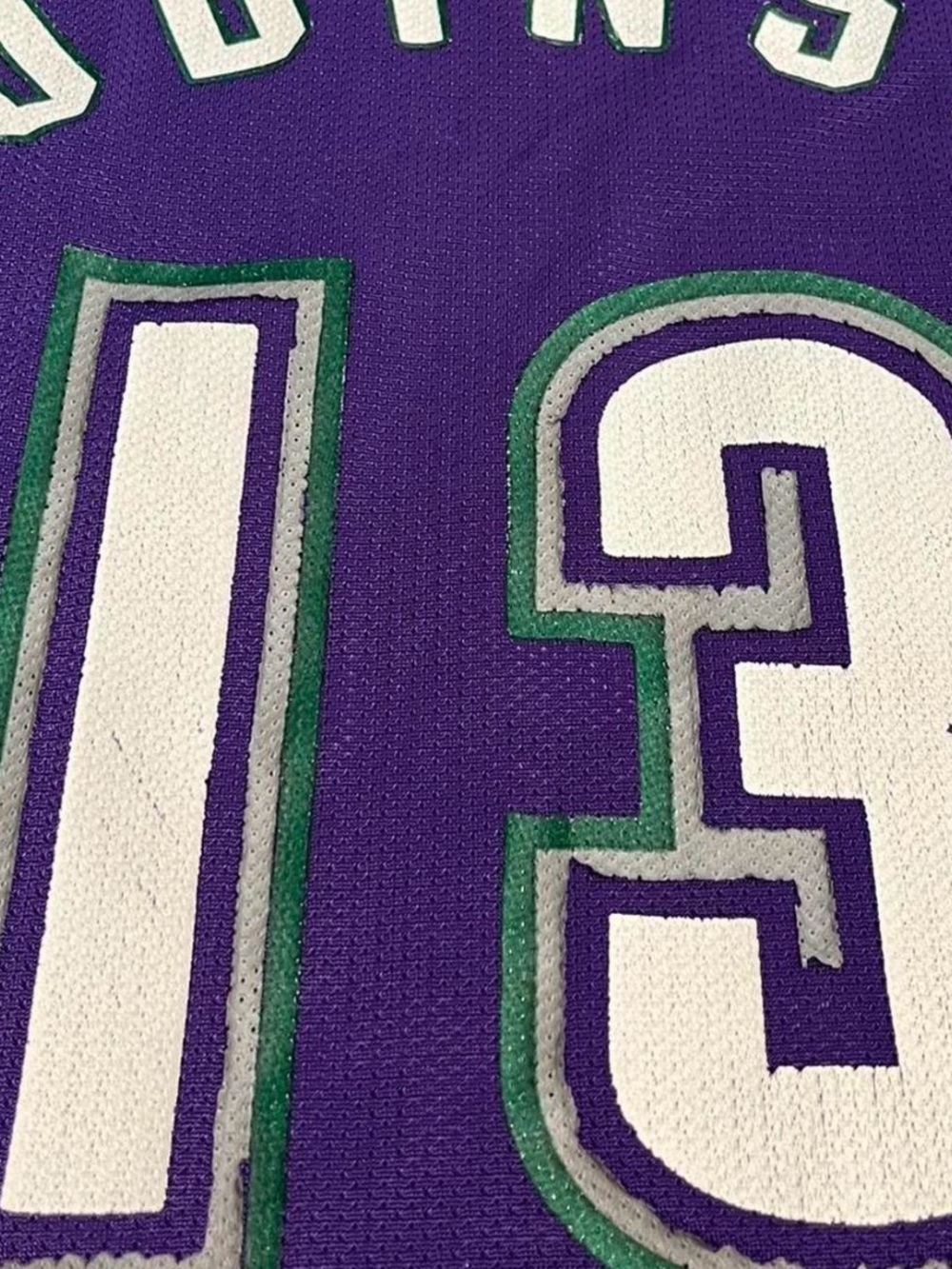 Vintage Champion Glenn Robinson NBA Milwaukee Bucks Jersey Size 36 Small - Picture 6 of 6